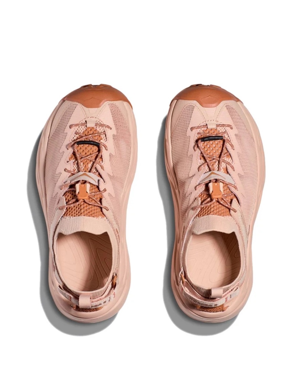 HOKA Hopara 2 Cream / Cedar CORDURA Neutral Adjustable Back 7B - Picture 5 of 9